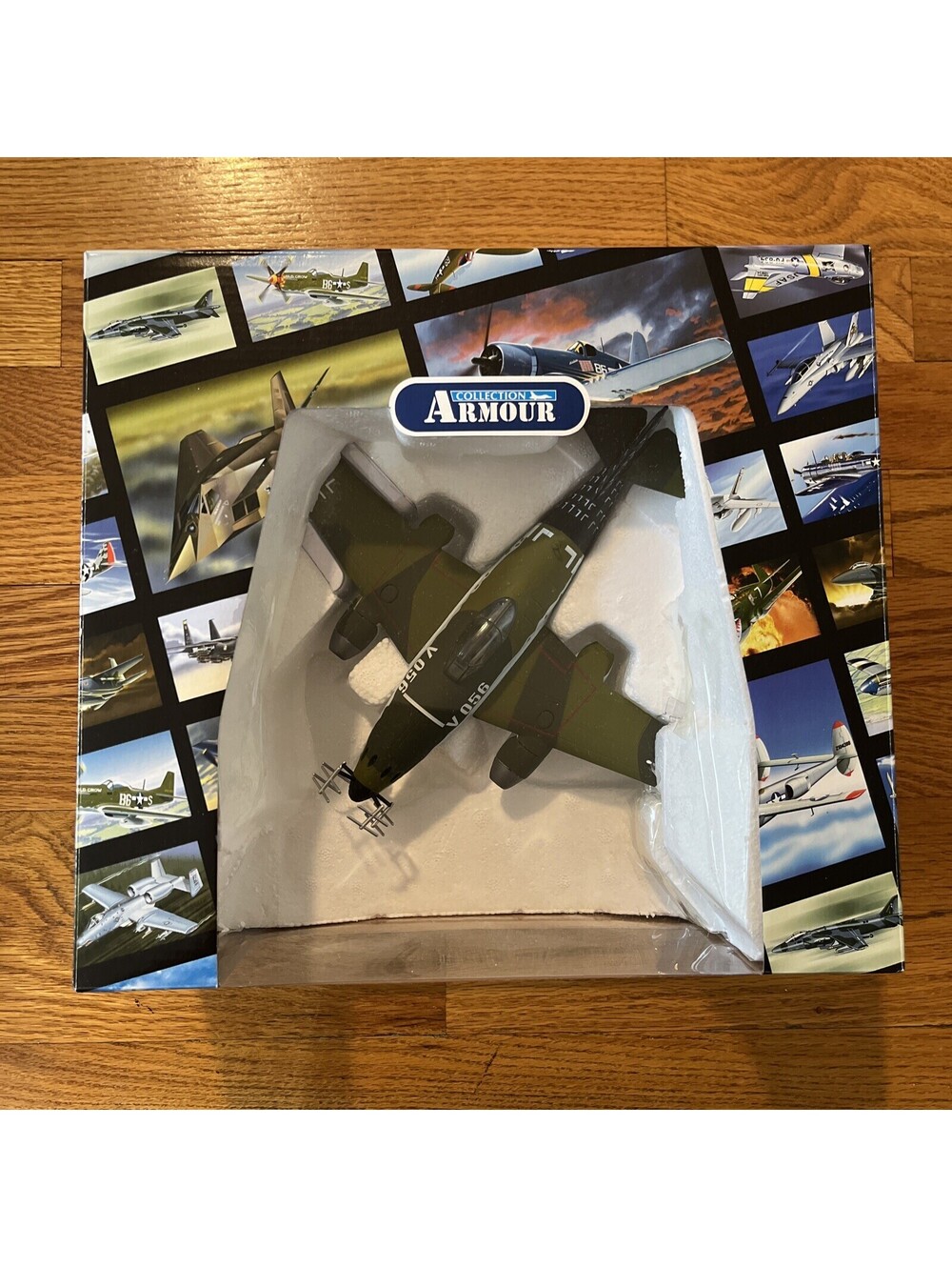 Very Rare Armour Franklin Mint 1:48 Messerschmitt Me262 Mosquito Killer, Retired